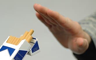 diga não ao cigarro